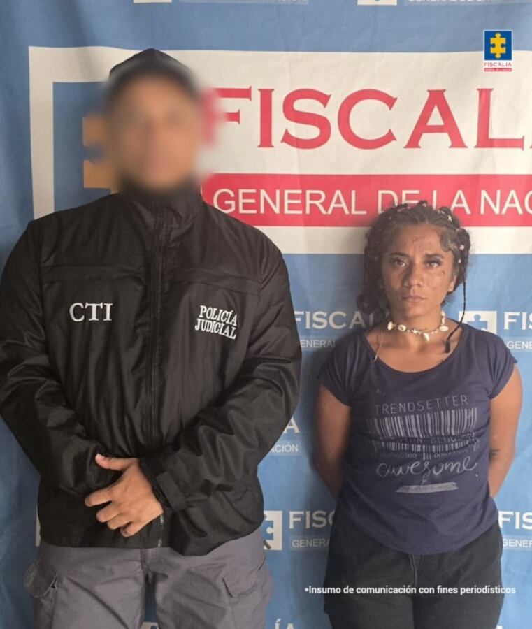 Presunta responsable de proxenetismo. Foto: Cortesía