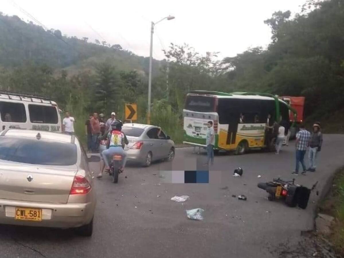 Trágico accidente de tránsito con dos muertos