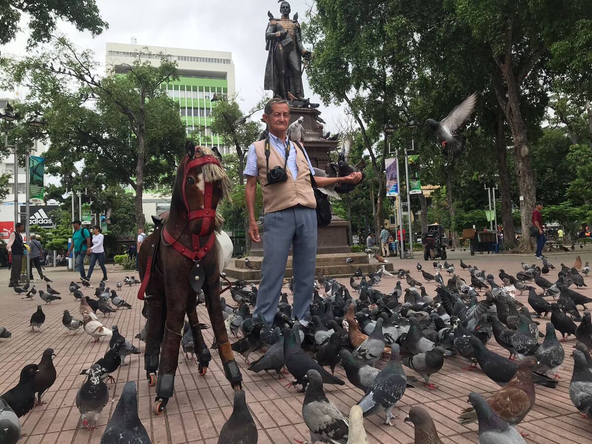 La fotografía que mantiene la tradición en el Parque Santander