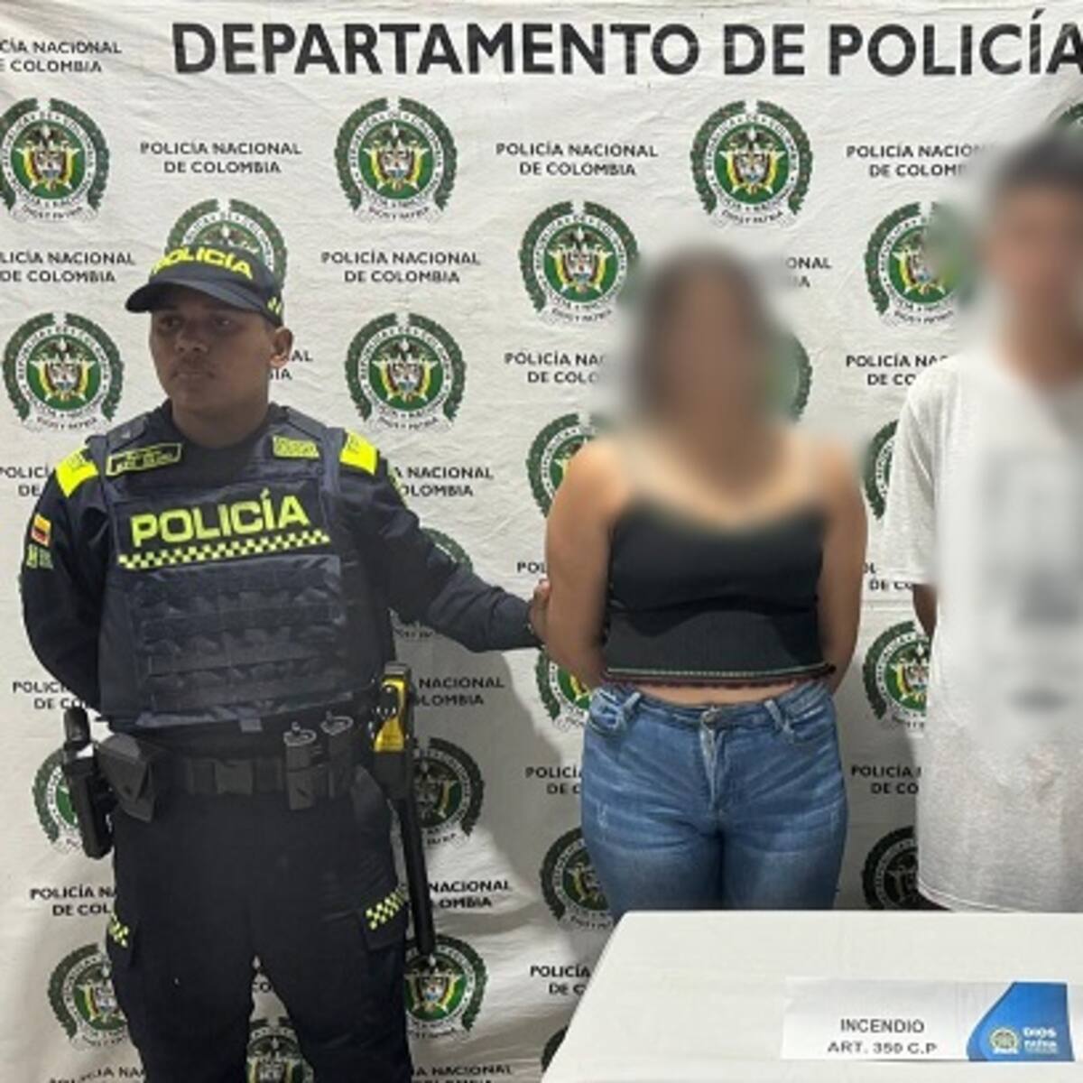 Capturada pareja por generar un incendio que casi causa una tragedia en Cisneros