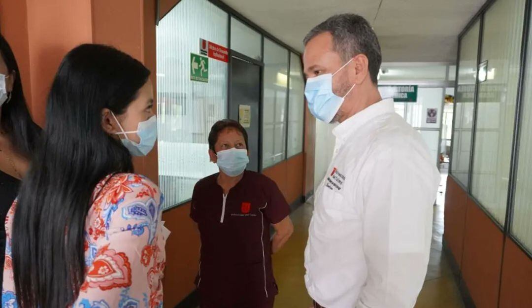 Ómar Mejía, rector de la U.T 