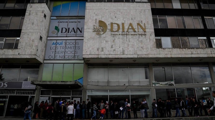 Dirección de Impuestos y Aduanas Nacionales. Foto: Colprensa