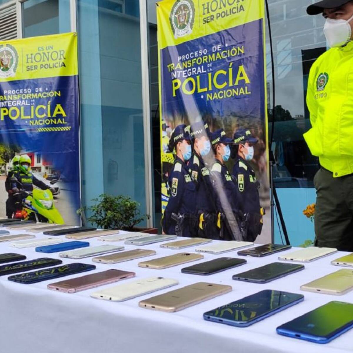 Cuatro mil celulares robados en lo corrido del 2021 han sido recuperados