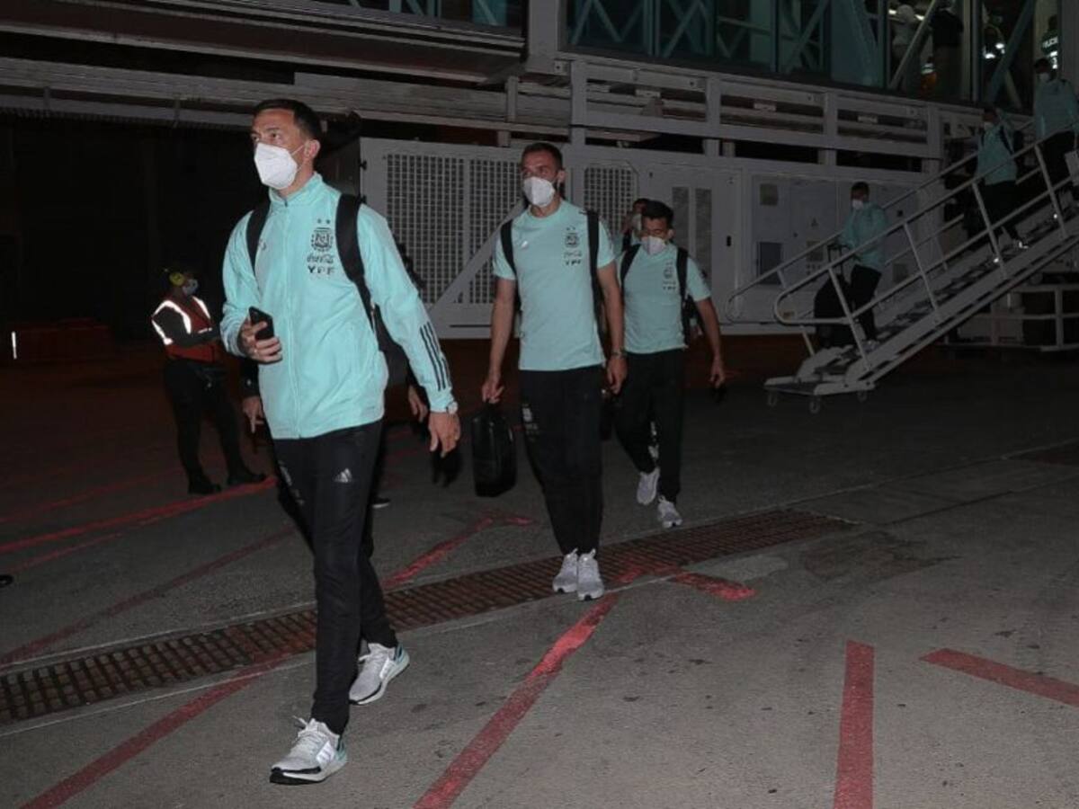 Argentina llegó a Barranquilla liderada por el astro Lionel Messi