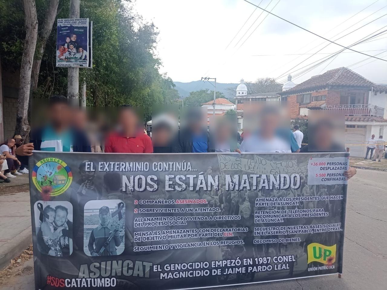 Líderes sociales del Catatumbo rechazan no haber sido tenidos en cuenta por el Gobierno Nacional / Foto: Cortesía