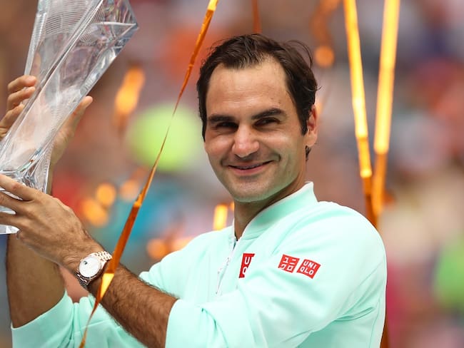 Federer se proclamó campeón en Miami y llegó a su título 101