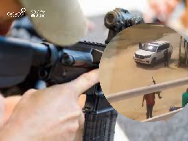 Descartan presencia de grupos al margen de la ley en Lebrija tras video de hombres con armas largas