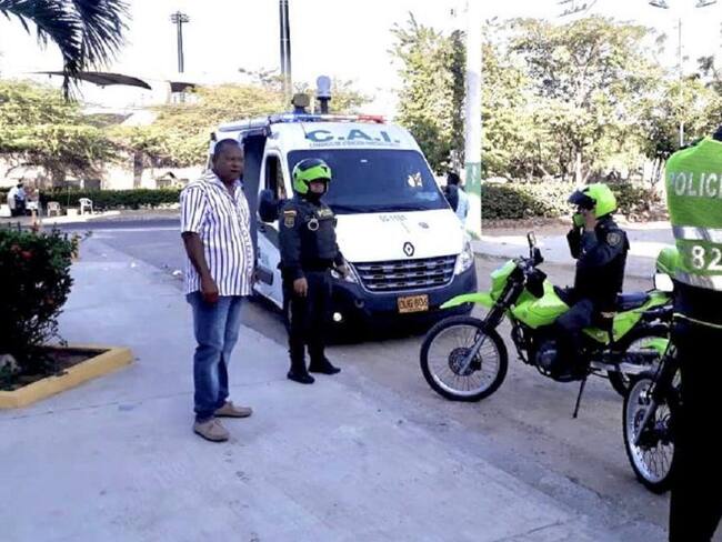 Con CAI móvil refuerzan seguridad en la Villa Olímpica de Cartagena