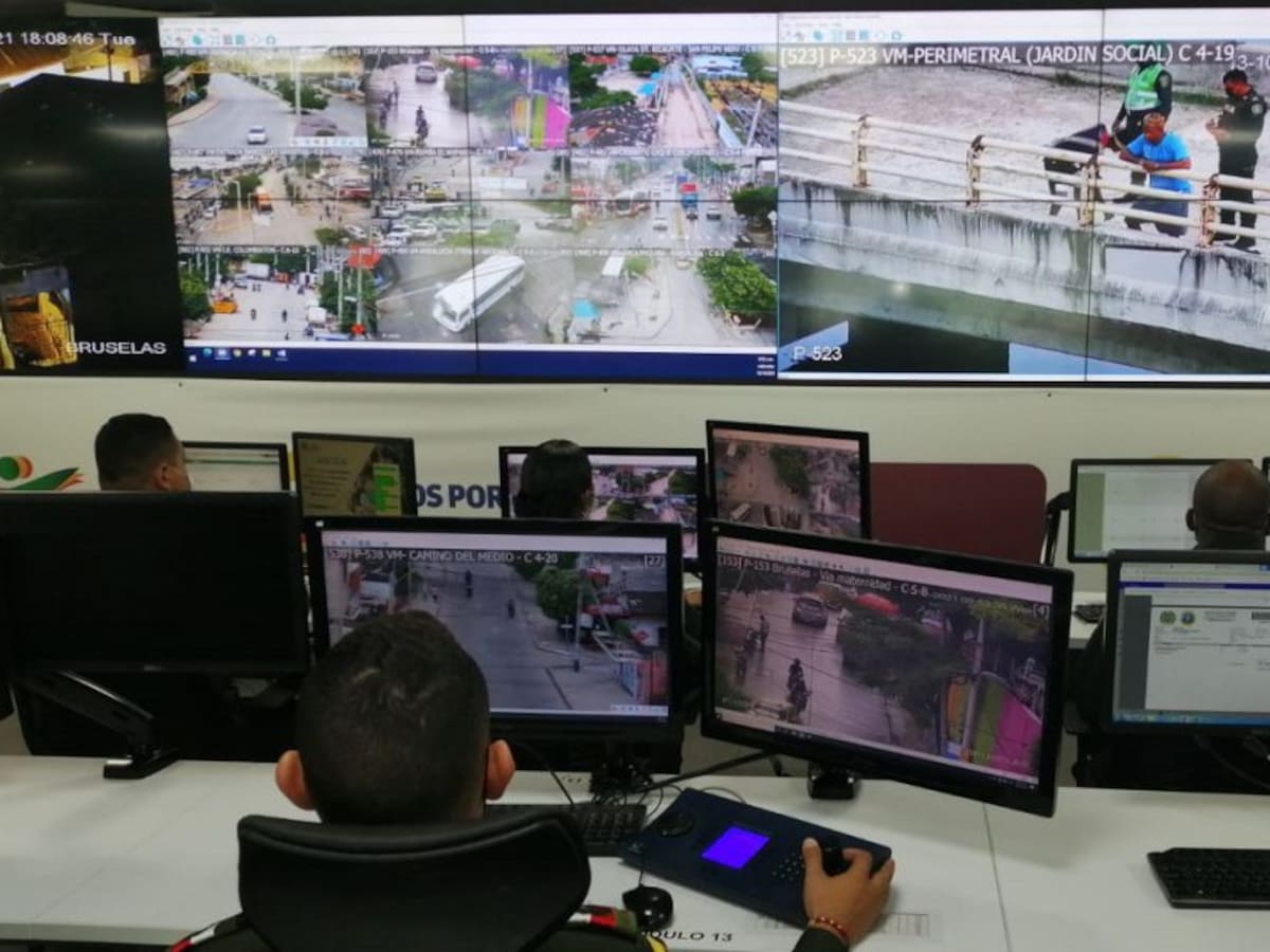 Con apoyo de cámaras de seguridad buscan contrarrestar delitos en Cartagena