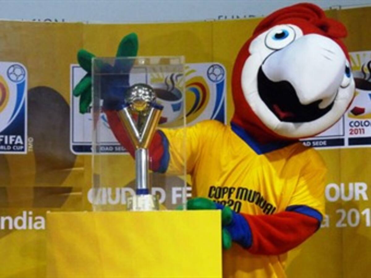 El trofeo de la Copa Mundo Sub-20 llega este jueves a Bogotá