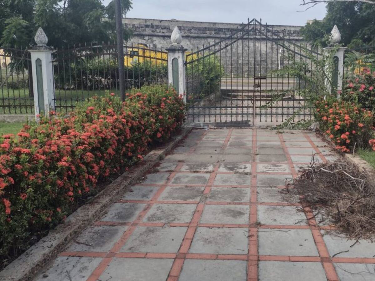 Parque Apolo en Cartagena: descuidado y lejos de sus mejores épocas