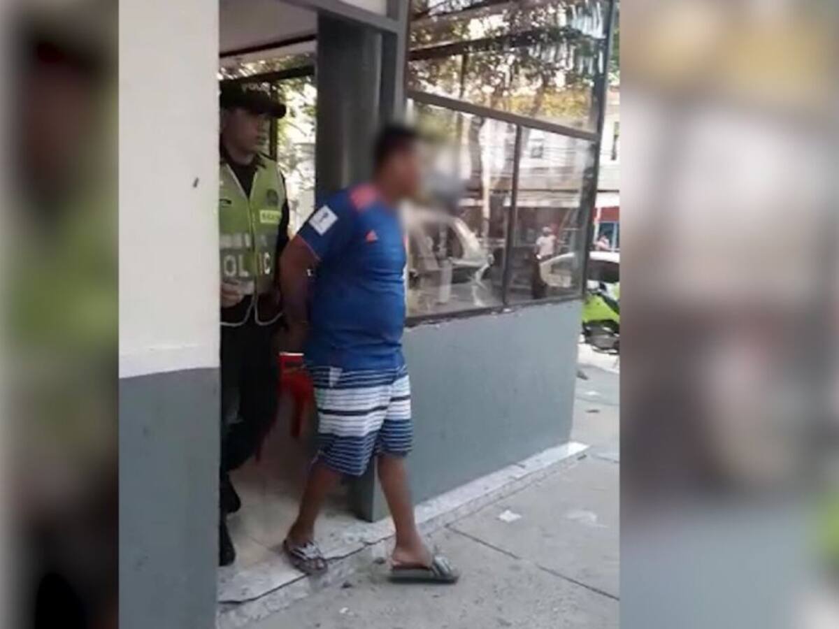 Lo capturan por herir a una mujer y queda libre porque no lo denunciaron