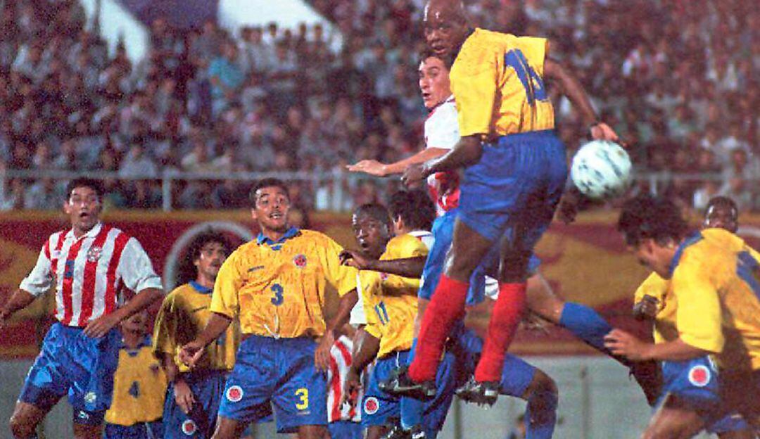 Paraguay vs Colombia en la Eliminatoria a Francia 1998