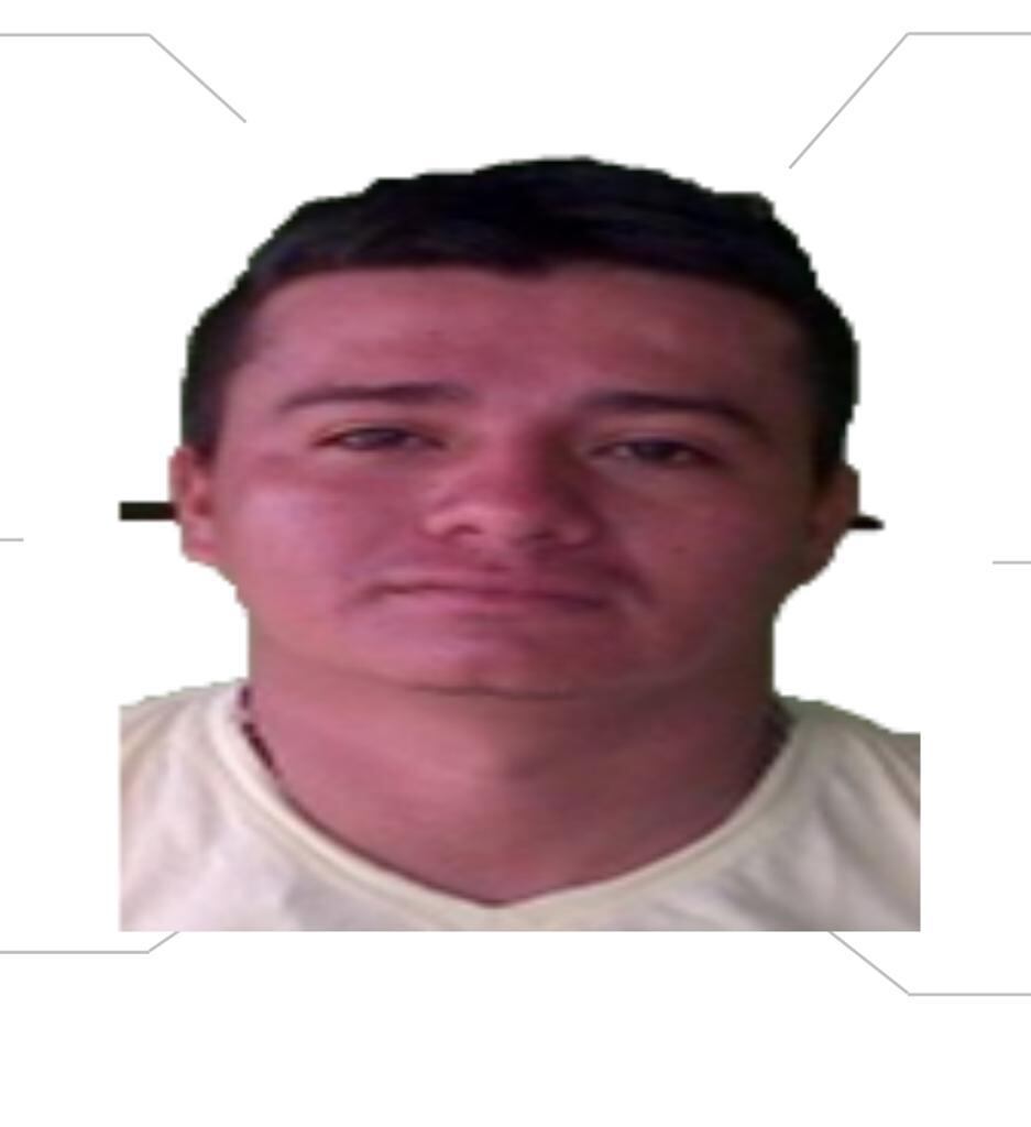 Wilder de Jesús Alcatraz Morales, conocido con el alias de ‘Indio’. Cortesía.