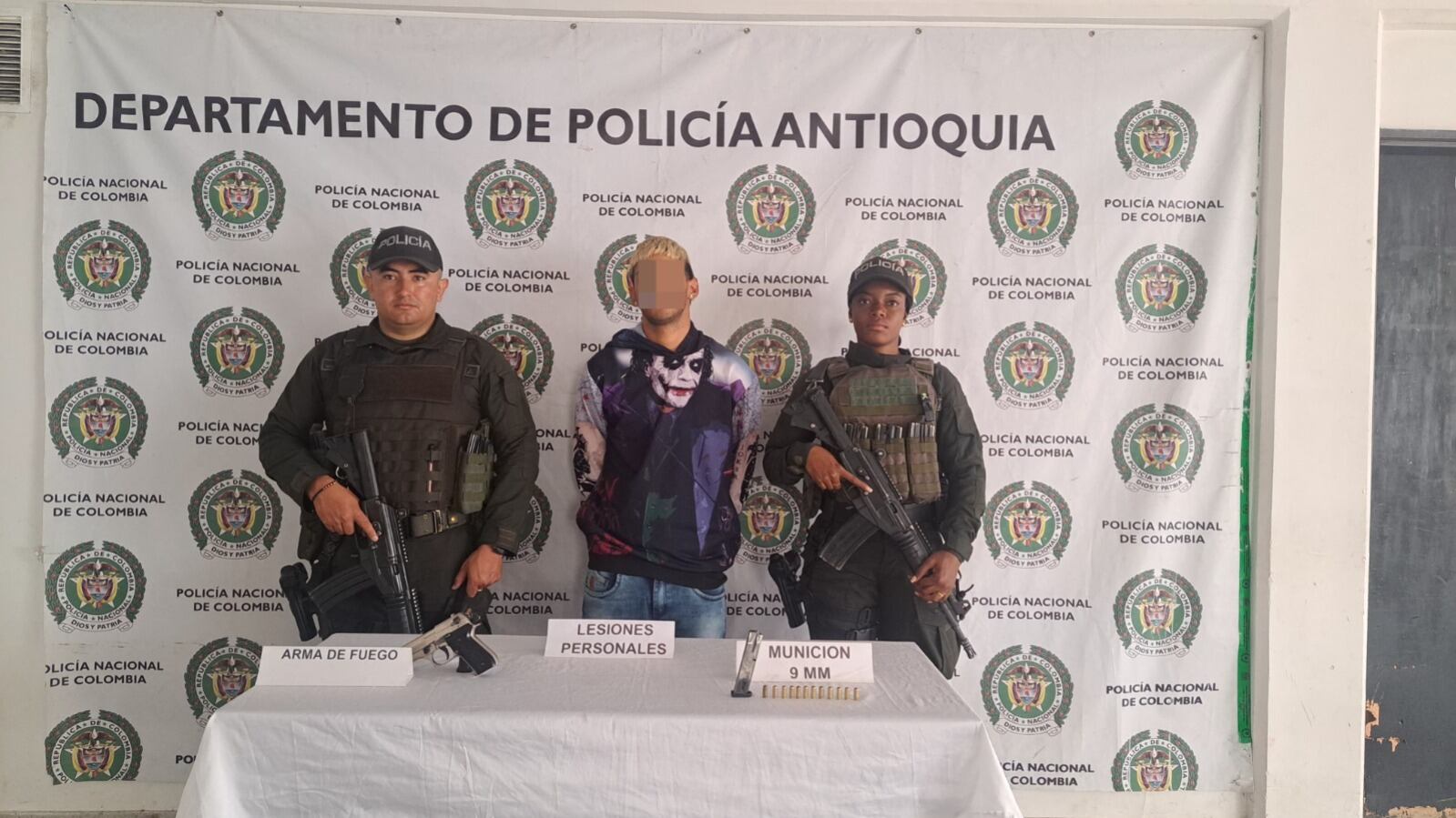 Capturan a presunto responsable de brutal golpiza a adulto de 66 años en Ciudad bolívar. Foto: Cortesía