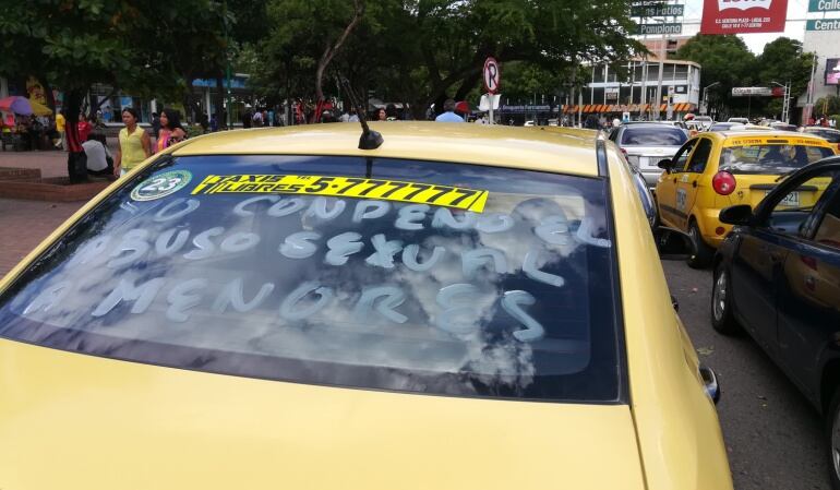 Taxistas en Cúcuta condenaron caso de presunto abuso sexual en un vehículo