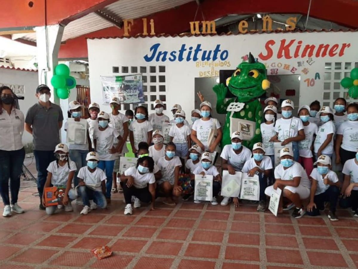Cardique capacitó a 350 niños en el programa “Yo soy Guardián del Manglar”