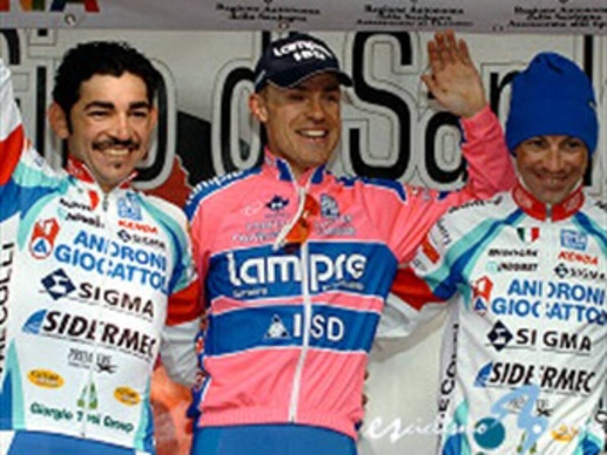 José Serpa llegó segundo en la Vuelta a Cerdeña