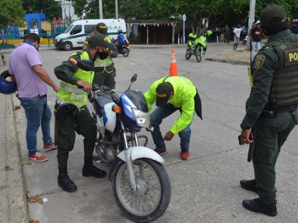 Controles a la delincuencia en tres barrios de Cartagena