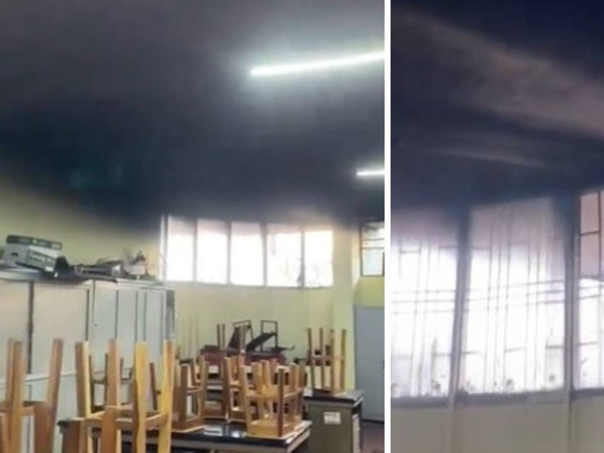 Óscar Olano, rector del colegio.