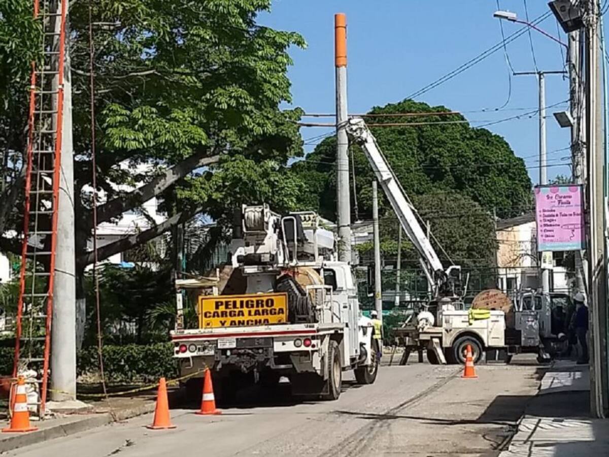 Este jueves, cortes de energía en varias zonas de Cartagena y Turbaco