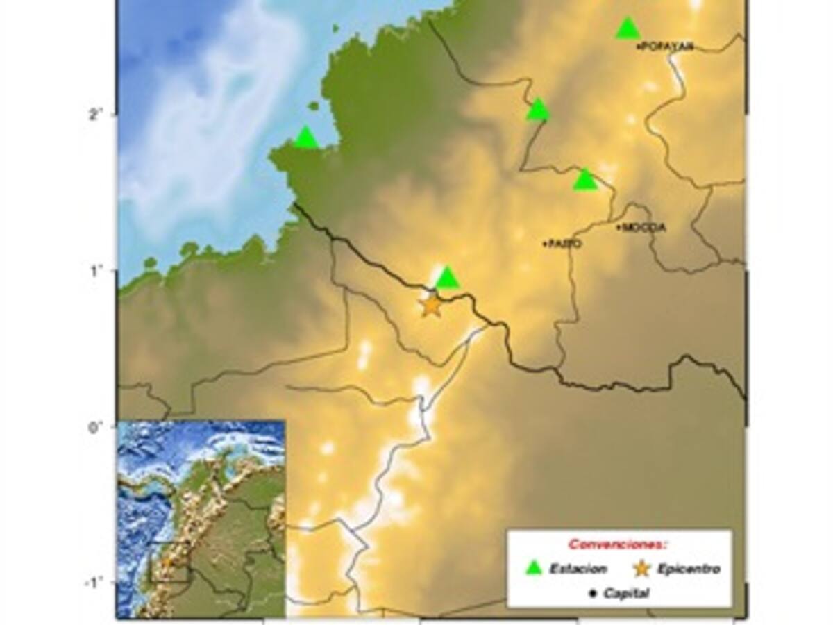 Sismo sin consecuencias afecta a Cumbal, Nariño