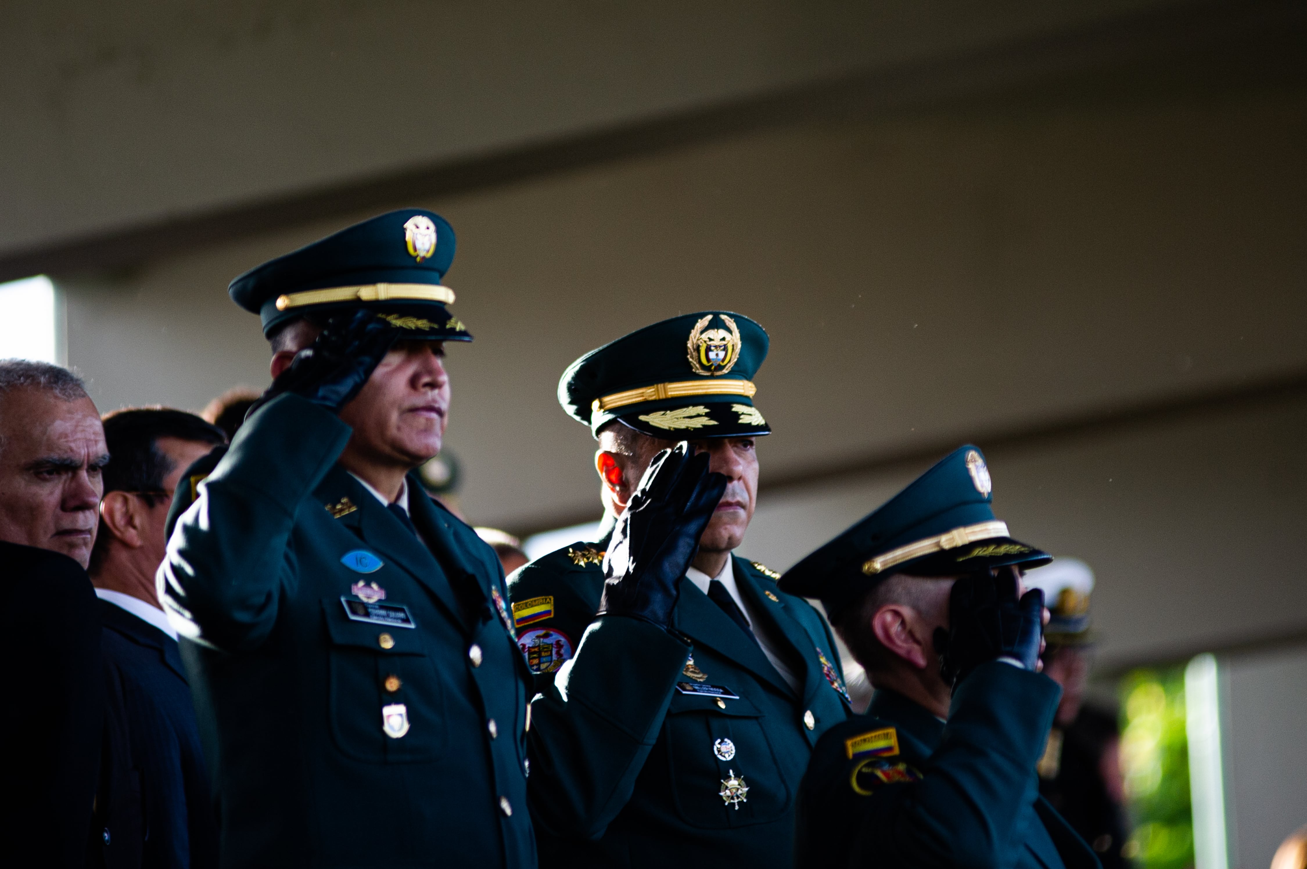 Altos mandos militares. Foto: Getty
