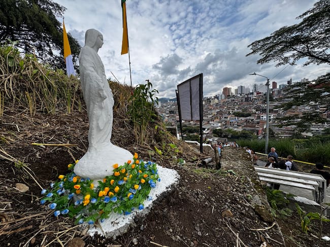 Recorrido del Viacrucis en Dosquebradas (foto: Alcaldía de Dosquebradas)