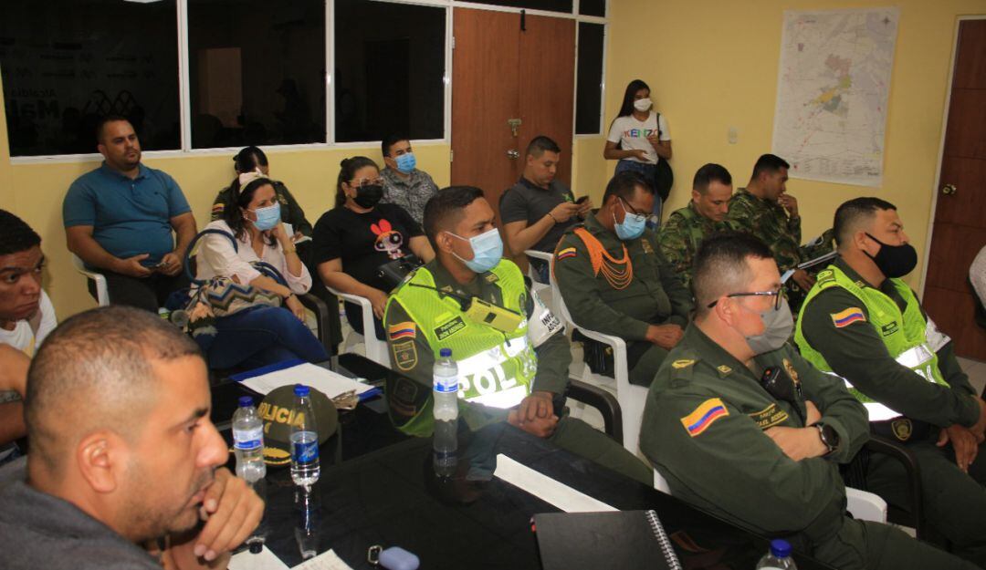 Consejo de seguridad municipal para tomar la medida