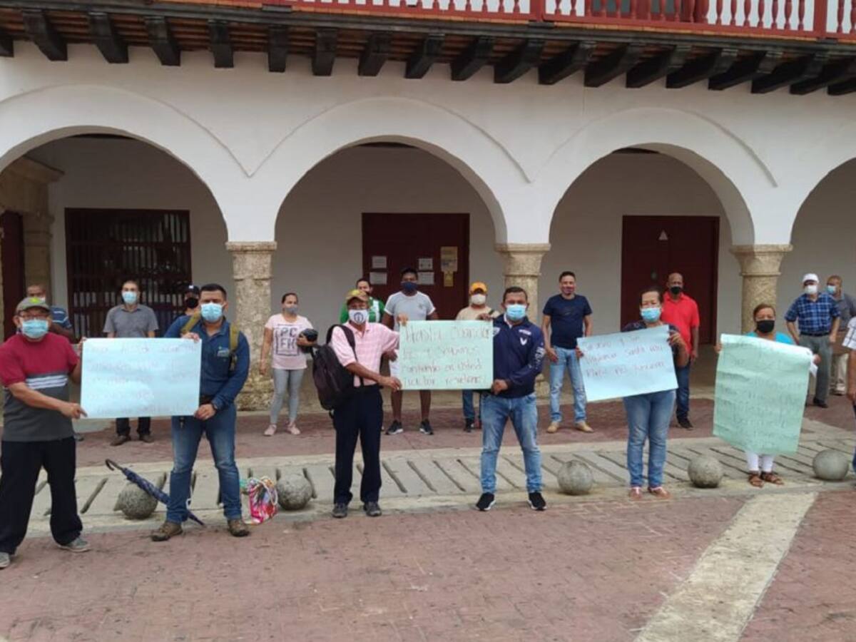 En Cartagena comerciantes del Mercado Santa Rita reclaman atención
