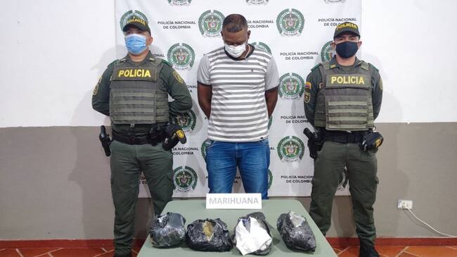 La detención se adelantó en el municipio de San Juan Nepomuceno