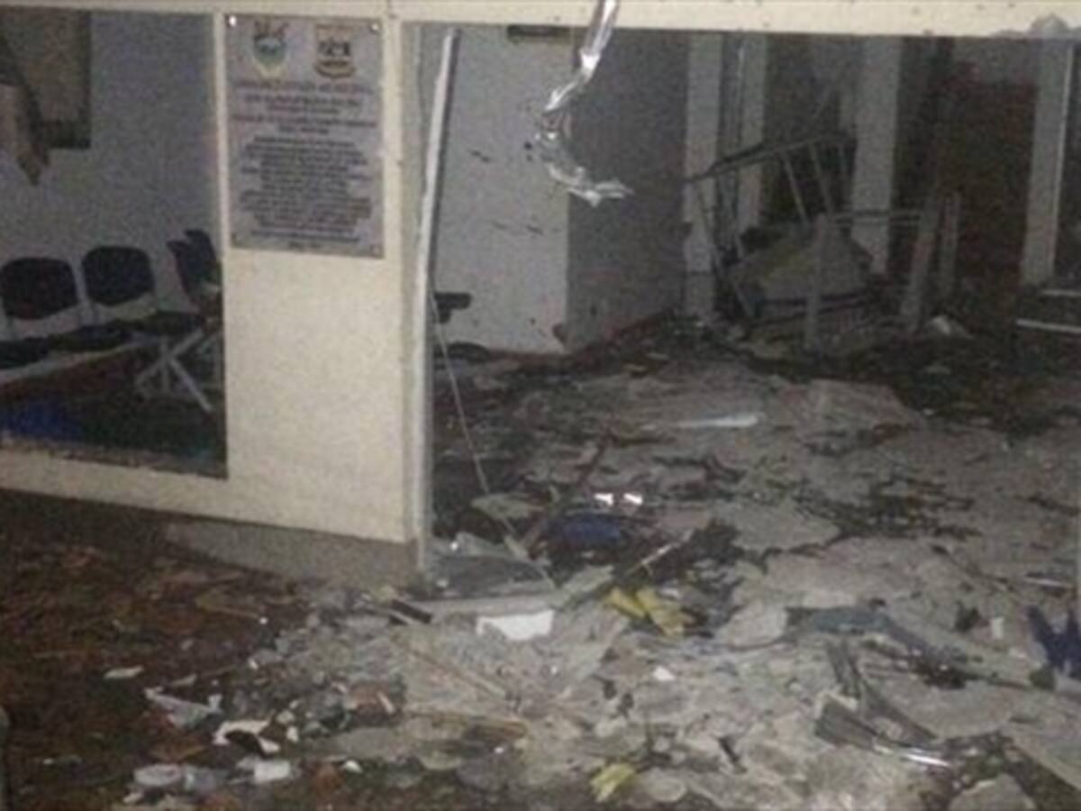 Con artefacto explosivo destruyen la Casa de Justicia de Anorí, Antioquia