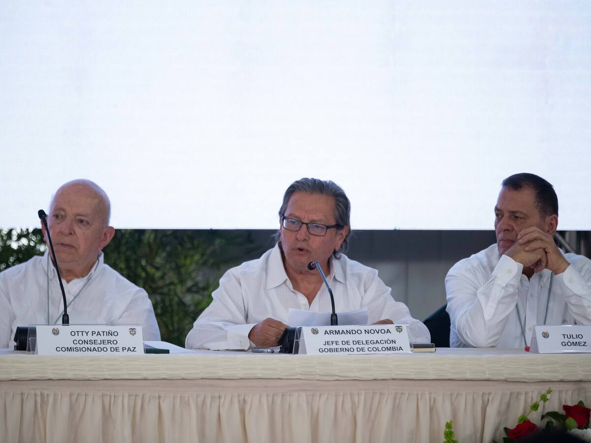 Novoa encabeza diálogos con la Segunda Marquetalia:La negociación no puede empezar de cero