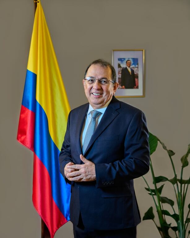 Embajador Jorge Rojas. Foto: Embajada de Bélgica