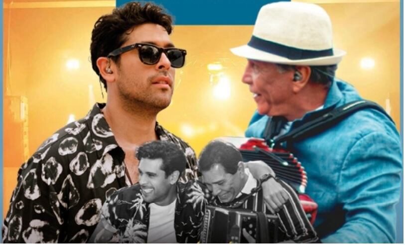 Beto Villa se reencuentra con su padre en un concierto. Cortesía: Centro Chía.