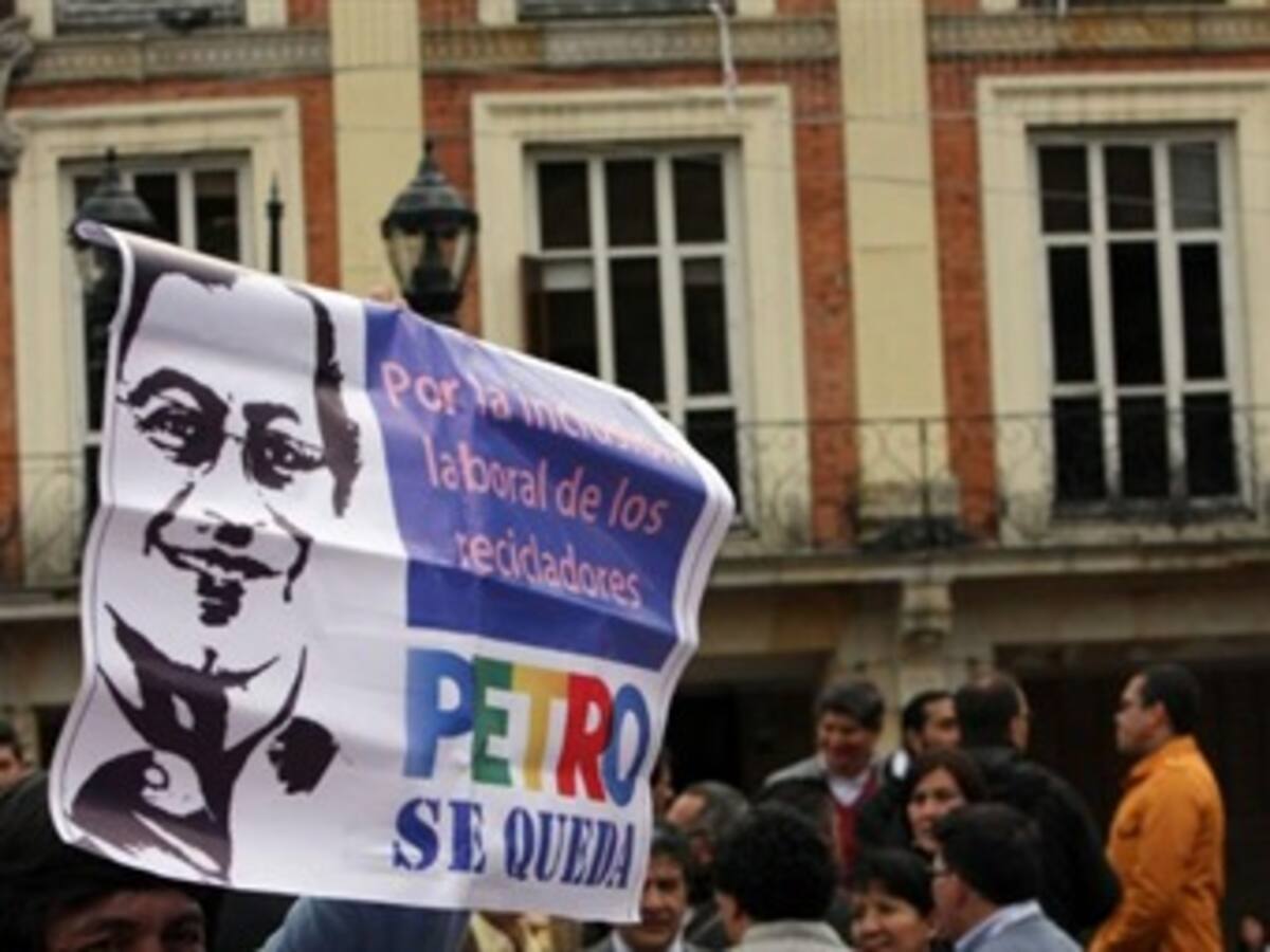 Nueva marcha hoy en apoyo a Petro en Bogotá