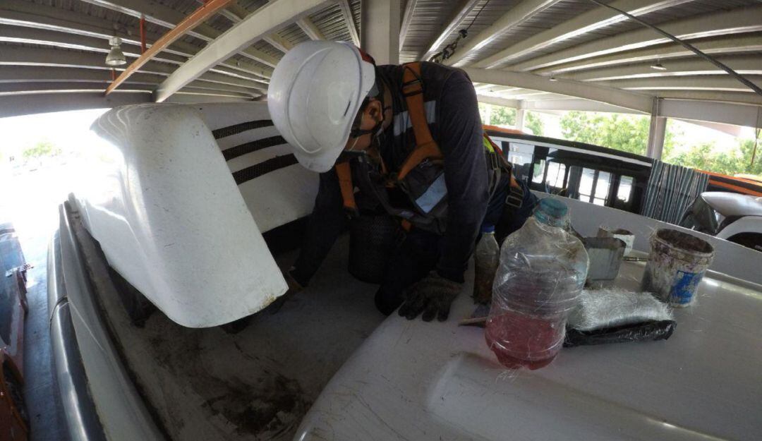 Los buses volvieron a operación en óptimas condiciones.