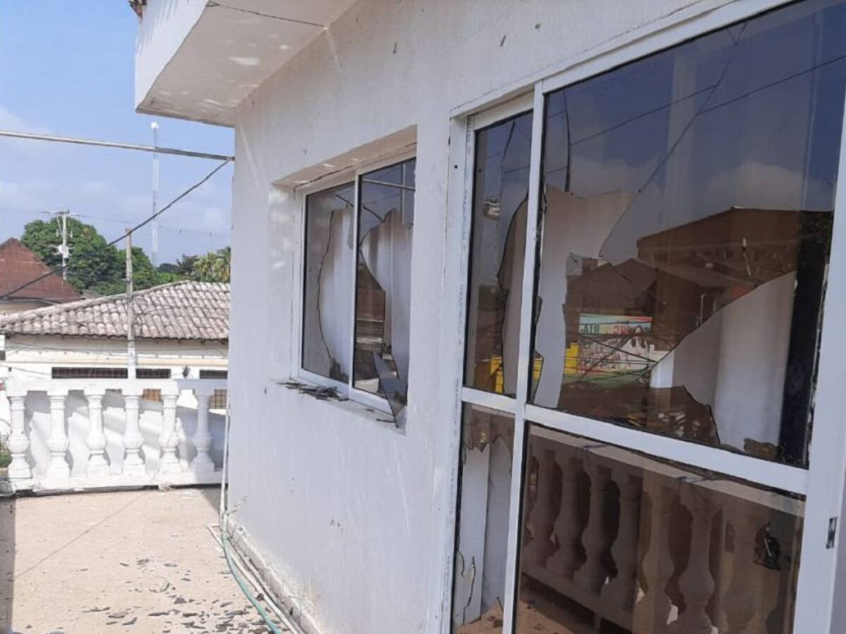 Atentan contra la Alcaldía de María la Baja, Bolívar