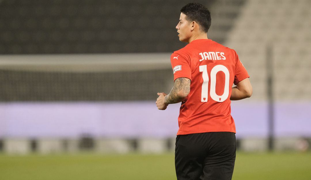 James no juega con el Al-Rayyan desde el pasado 5 de marzo.