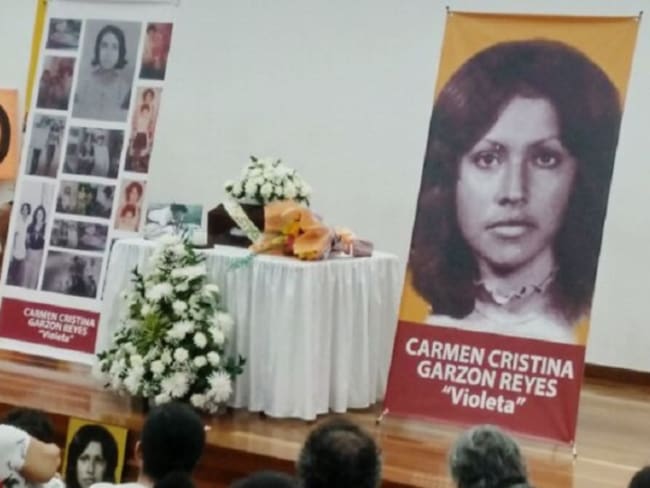 Fiscalía entrega restos de una de las desaparecidas del Palacio de Justicia en Ibagué