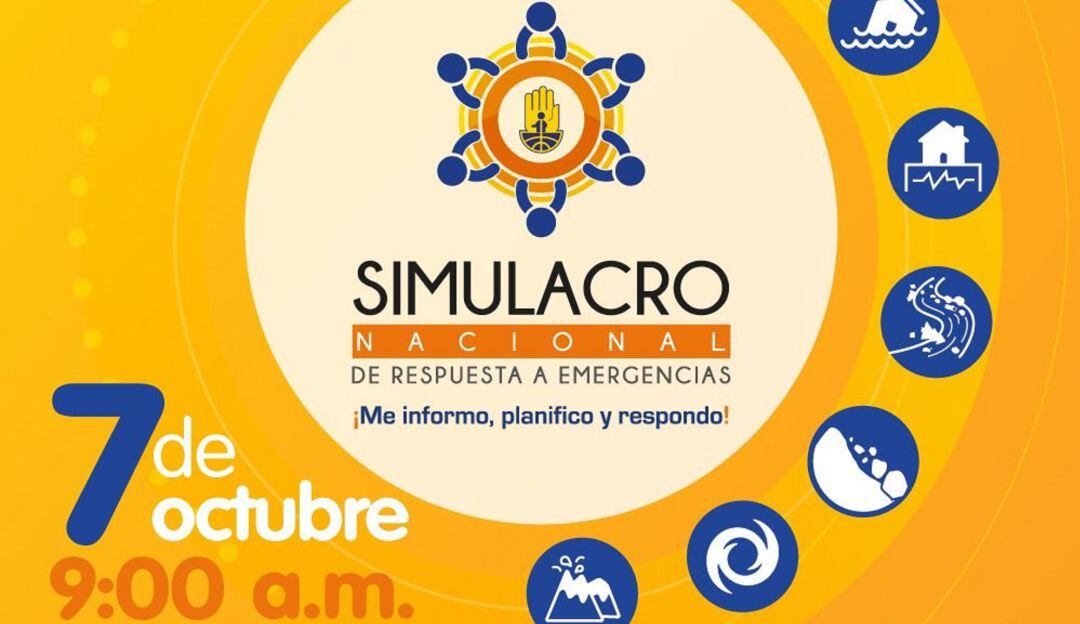 Convocatoria para el próximo simulacro de emergencias