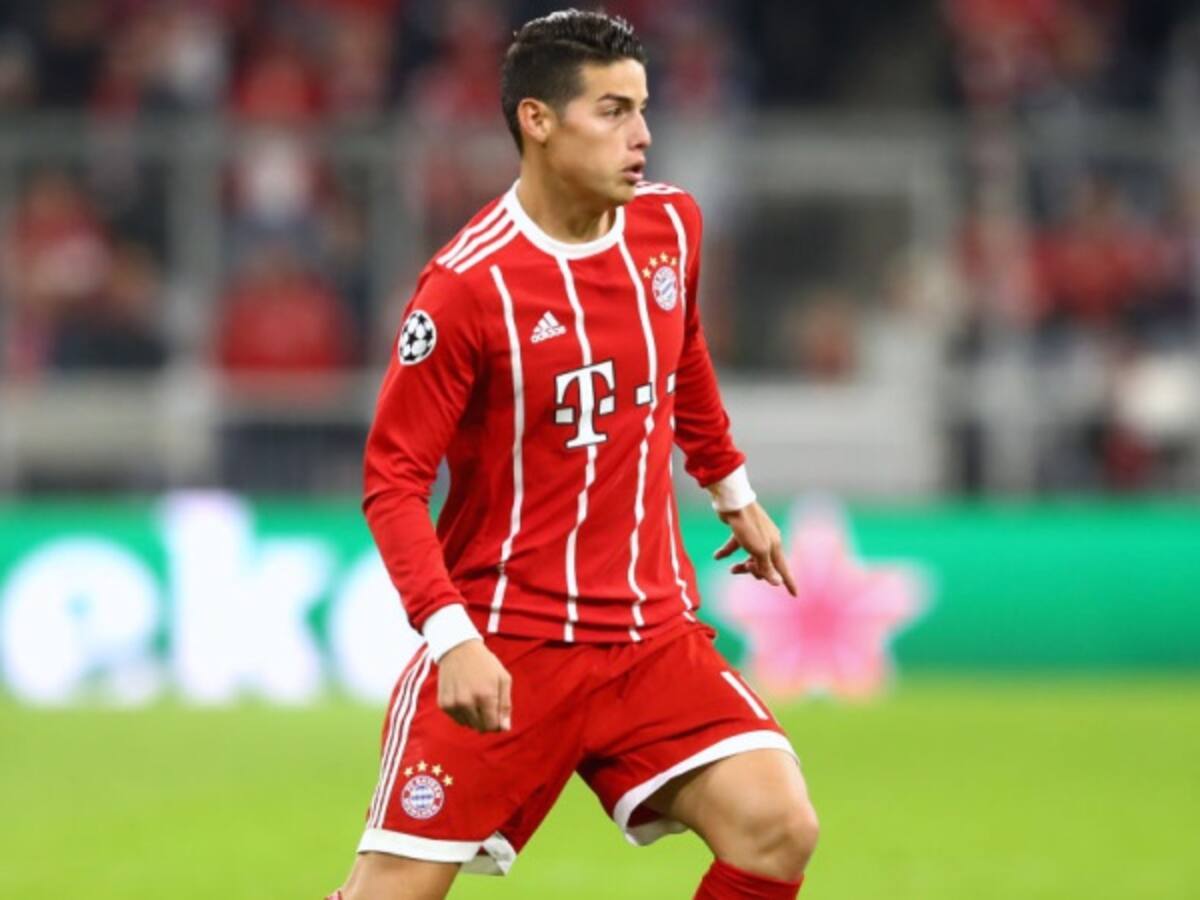James sufre lesión leve y estará unos días de baja con el Bayern Múnich