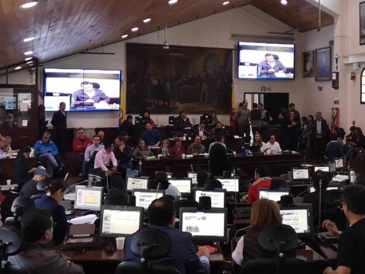 Concejo de Bogotá aprobó en primer debate el presupuesto para el 2024