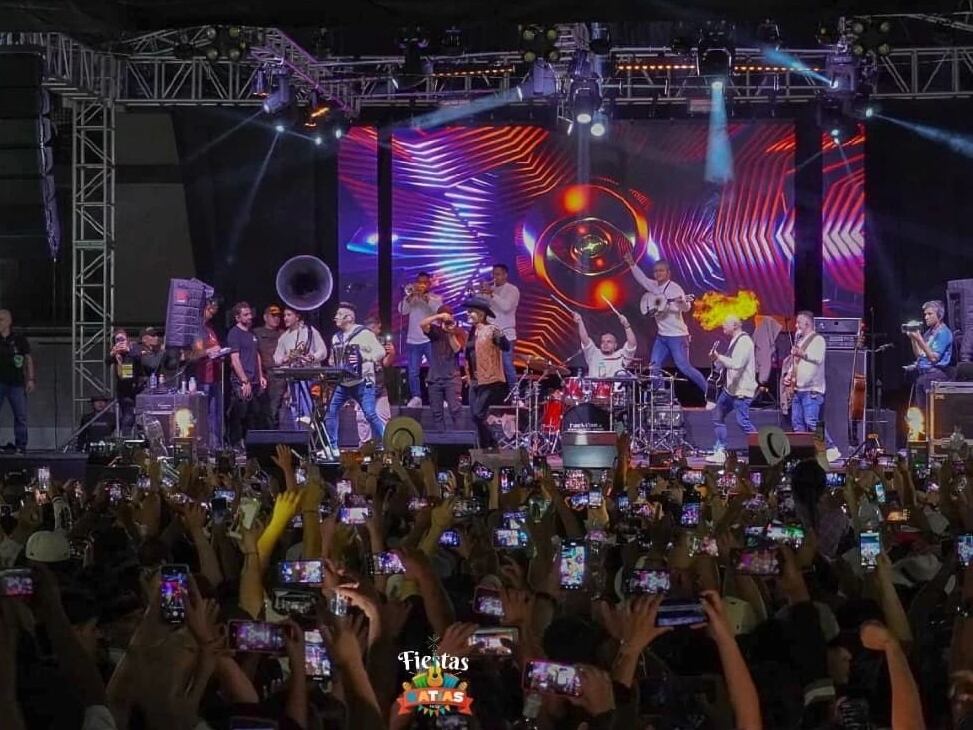 Luis Alfonso en fiestas Katías de Andes, Antioquia- foto alcaldía