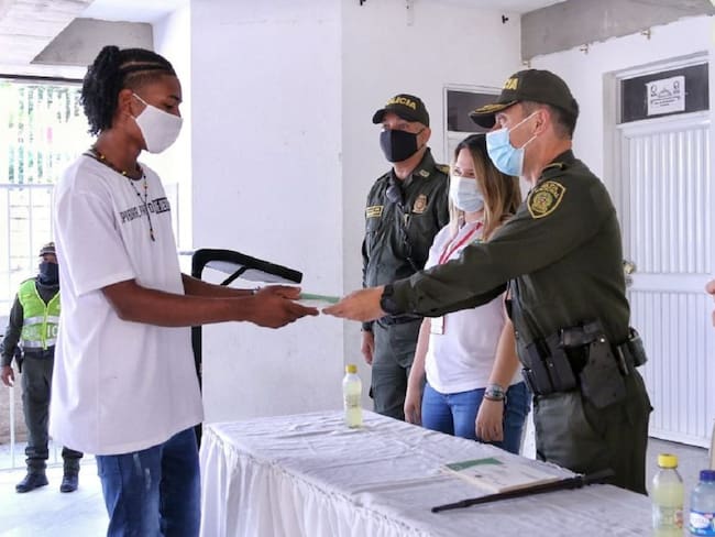 Jóvenes en Riesgo se capacitan en prevención del delito en Cartagena