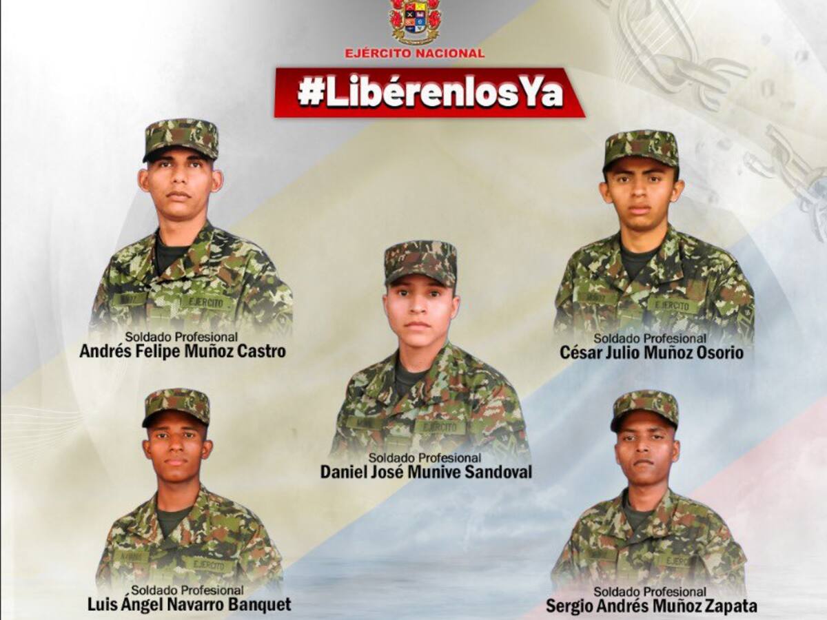 El ELN se atribuyó el secuestro de cinco soldados en Arauca