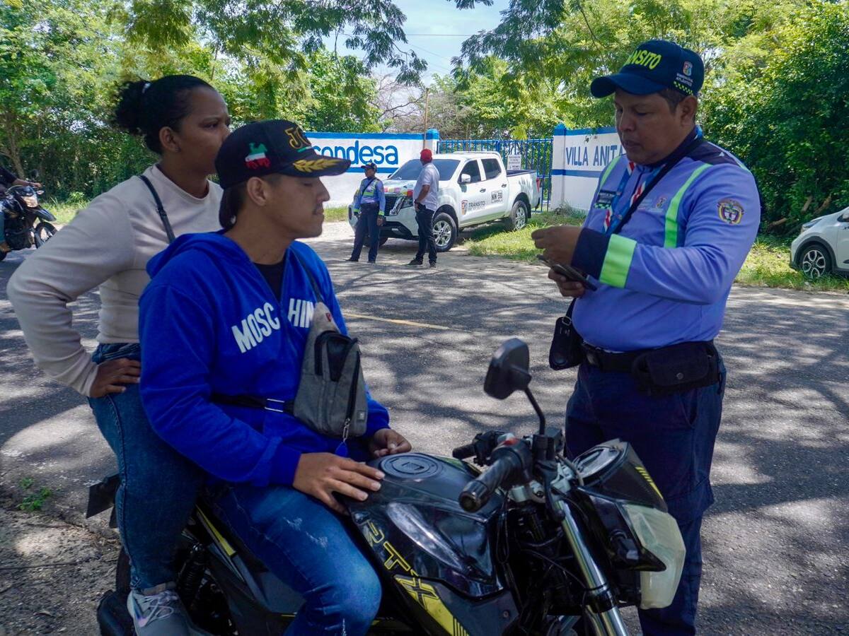 Restringen circulación nocturna de motocicletas en vías de 16 municipios del Atlántico