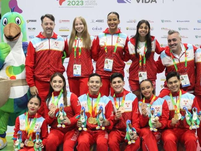 Valle del Cauca continúa liderando el medallero de los Juegos Nacionales