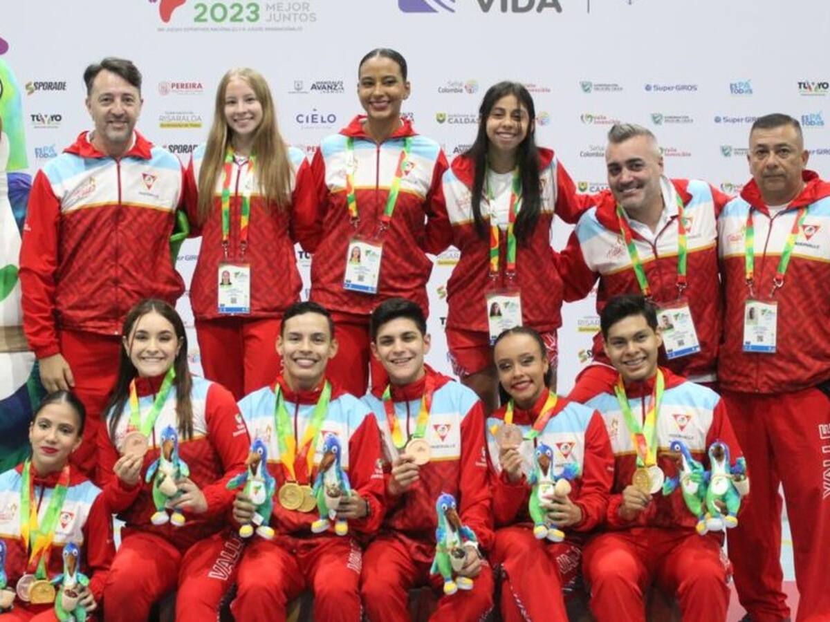 Valle del Cauca continúa liderando el medallero de los Juegos Nacionales