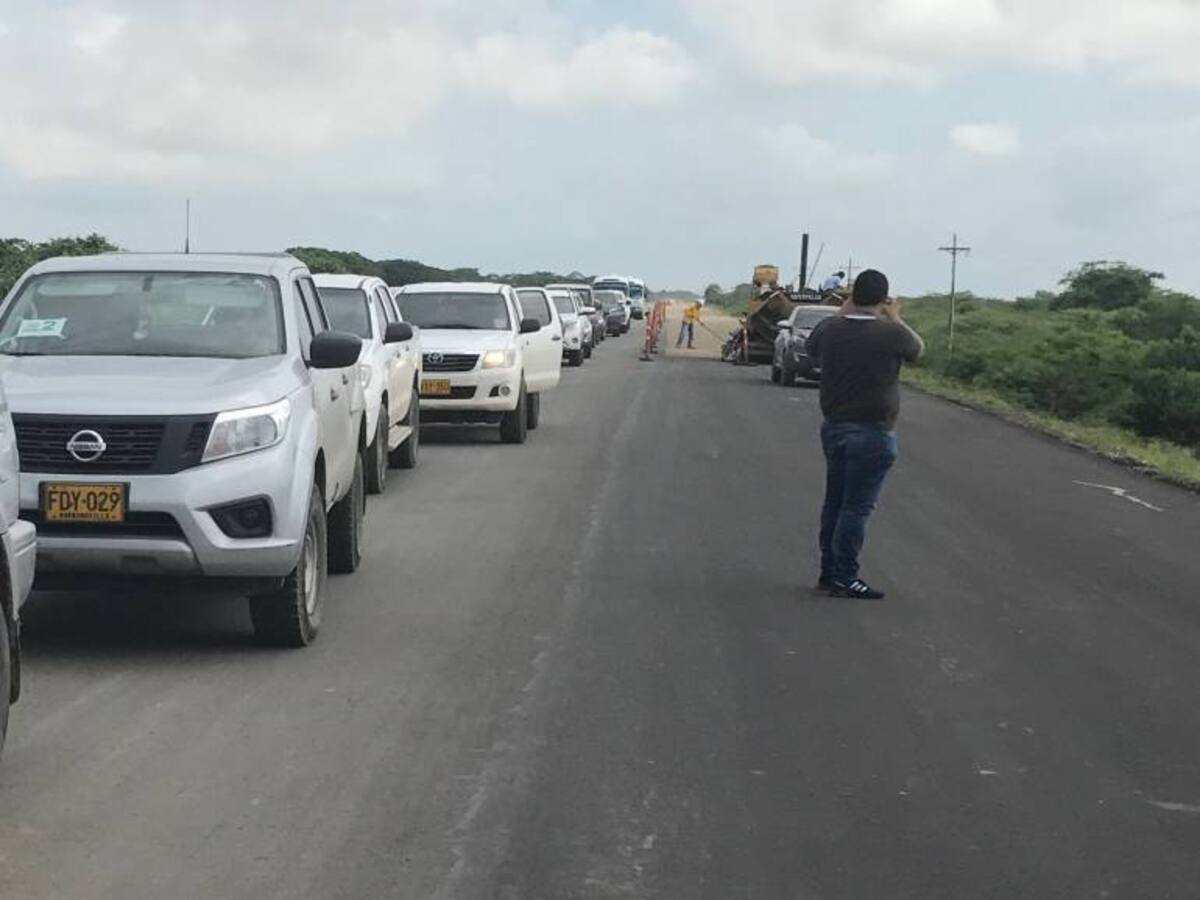 Vía de la Prosperidad ya tiene 8 kilómetros pavimentados